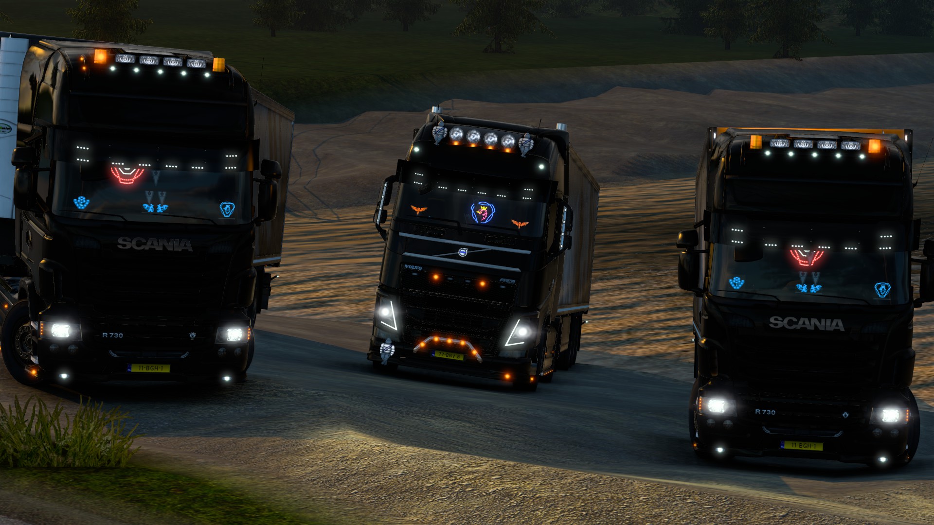Şah VTC Scania Konvoy